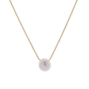 Sybella Necklaces Yellow Gold Evelyne Pearl Necklace