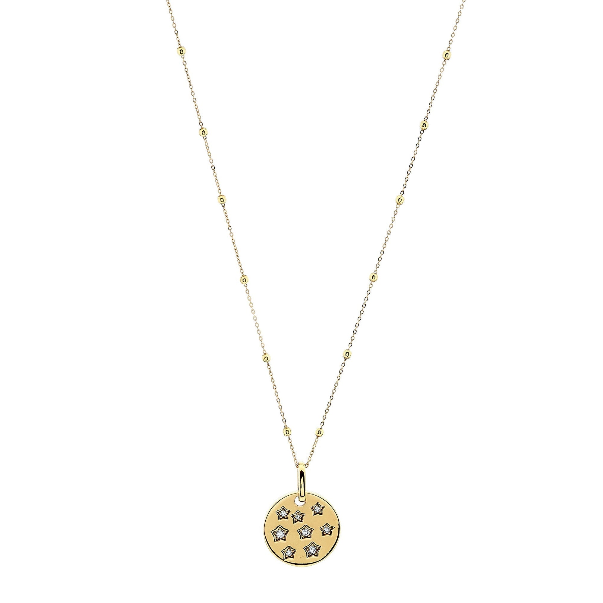 Sybella Necklaces Yellow Gold Stardust Gold Star Necklace