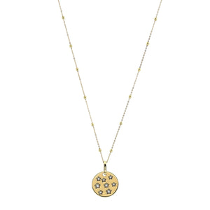 Sybella Necklaces Yellow Gold Stardust Gold Star Necklace