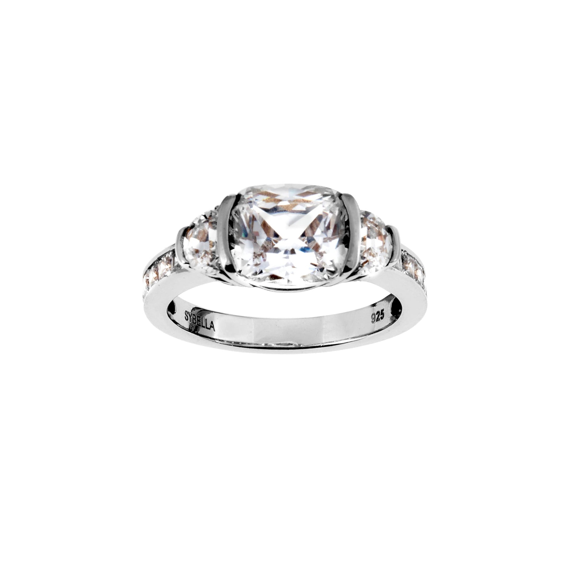 Sybella Rings Lillian Rhodium Dress Ring