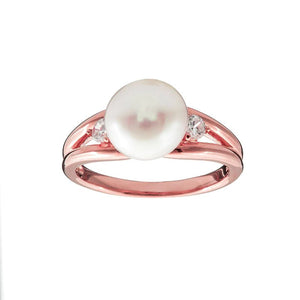 Sybella Rings Rose Gold / 6 Sybella Esther Pearl  Ring