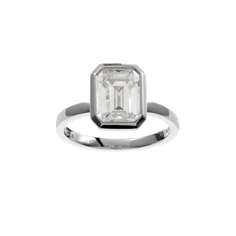 Sybella Rings Yellow Gold / 6 Gabriella Baguette Ring