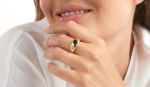 Sybella Rings Sybella Georgina Green Ring