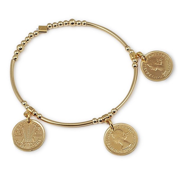 Von Treskow Bracelets Von Treskow Gold With Coins Bracelet