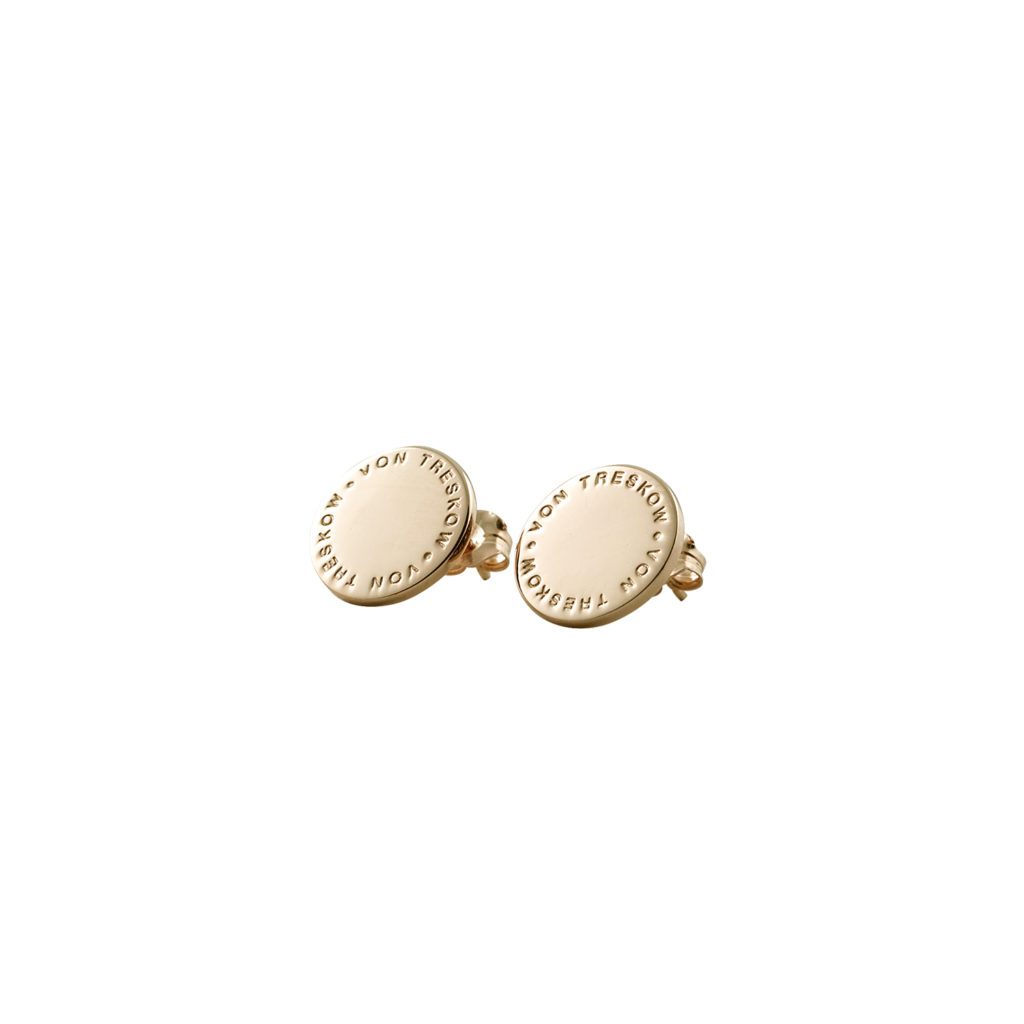 Von Treskow Earrings Von Treskow gold Plate earrings