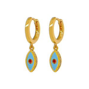 Duo Jewellery Earrings Yellow Gold Duo Juno earrings