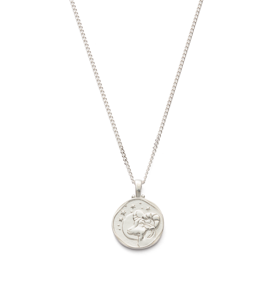 Kirstin Ash Necklaces Silver Kirstin Ash Aries Zodiac Necklace
